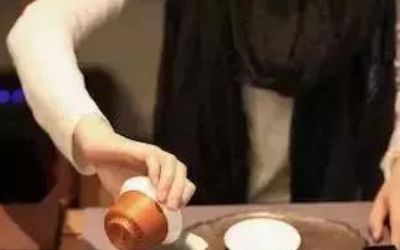 三才蓋碗的正確拿法，三才蓋碗抓碗法圖解