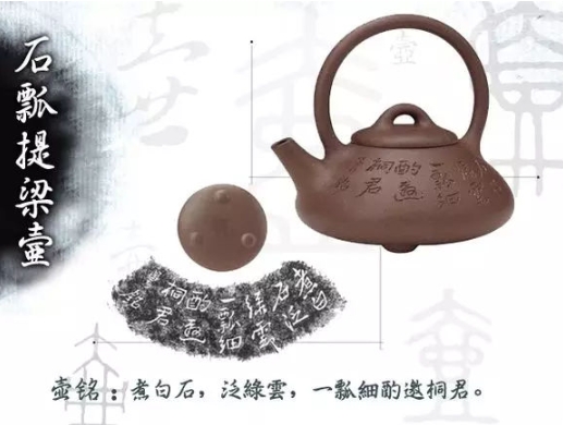 老紫砂壺曼生十八式圖解，曼生18式的具體樣式圖及名稱