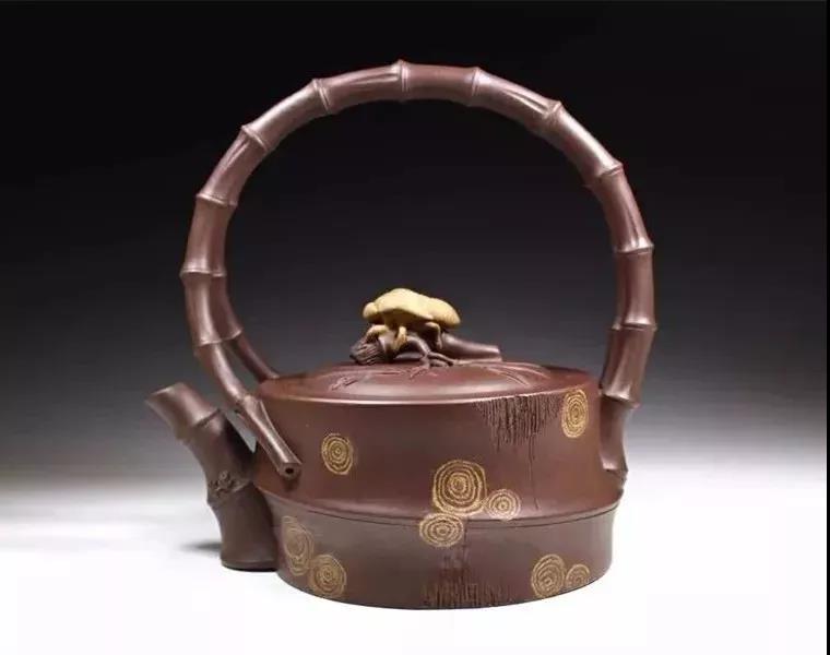10種最美花器提梁壺，精美別致雕花紫砂壺!